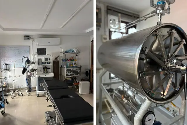 Procedure room | Autoclave (sterilisation equipment)
